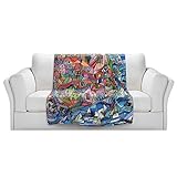 ブランケットウルトラソフトFuzzy 4サイズ！DIANOCHEデザインからby Maeve Wright Sailing In The BayホームDecor Unique Designer芸術的ス