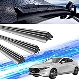 マツダ3 セダン ファストバック 替えゴム 適合サイズ 純正互換品 交換セット 天然ゴム 運転席 助手席 リア 3本セットBP5P BP8P BPFP ВРЕР R1.5~(2019.5~) WeCar