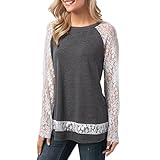 Han Shi-Womens Clothes SHIRT レディース US サイズ: L カラー: グレー