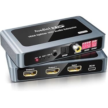 オーディオテクニカ　AT-SL914HD　HDMIスプリッター　分配器 Amazon.co.jp 最新リリース: AVセレクター の新着ランキングです。