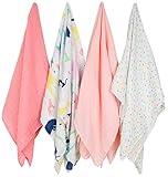 (ウィーゴアミーゴ) weegoamigo おくるみ 4枚セット 4 pack Muslin パーティーアニマルズ 2399