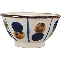 SALE⬇️古琉球　マカイ　茶碗　ヤチムン A 古琉球 やちむん 4.5寸マカイ 古作 登窯 花唐草 呉須色 沖縄