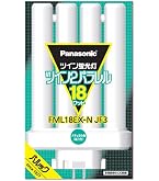 Amazon | パナソニック ツイン蛍光灯 18形 ナチュラル色 4本平面