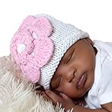 Huggalugs HAT ベビー・ガールズ カラー: ホワイト