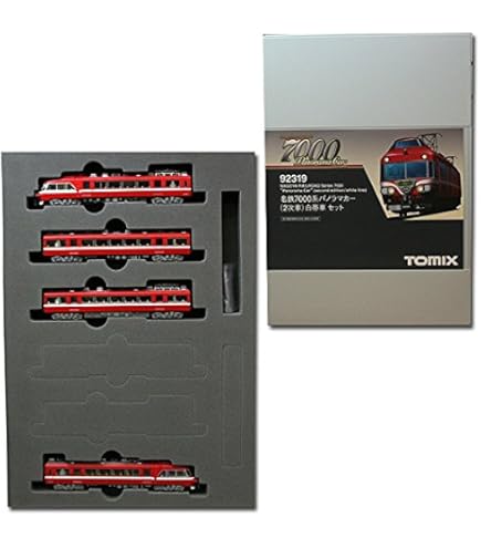 N／名鉄7000系パノラマカー／パーツ未使用完備／第2次車４輌セット／92320 名鉄 7000系 パノラマカー (2次車) (基本・4両セット) (鉄道模型