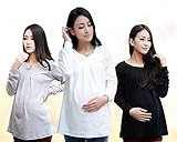 Spinas（スピナス) マタニティ チュニック 2015 秋 冬 ニット やわらか あったか マタニティ チュニック☆ (L, グレー)