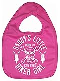 IiE, Daddy's Little Biker Girl, Cool Feeding Bib, Fuchsia Pink by Image is Everything
