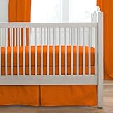 Carousel Designs Solid Orange 2-Piece Crib Bedding Set by Carousel Designs