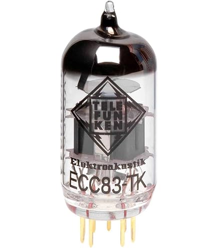 真空管　プリ管　telefunken ECC83 Amazon.co.jp: TELEFUNKEN Elektroakustik ECCシリーズ ECC83-TK