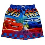 ディズニーインポート子供水着 カーズ ハイスピードレーストラック 男の子水着 12ヶ月ー24ヶ月 (24ヶ月)