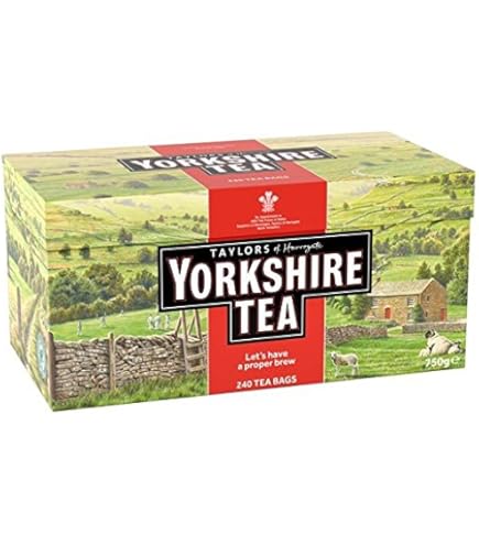 Amazon.co.jp: ヨークシャカフェイン抜きのティーバッグ1パック160