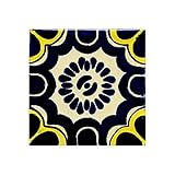 【ノーブランド品】[3月下旬頃～]メキシカンタイル10ｃｍ角6枚セット R2092
