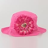 ジェイミーレイハット サンハット ベビー キッズ サンハット Jamie Rae Hats Raspberry / Raspberry Daisy【2y-4y】 [並行輸入品]