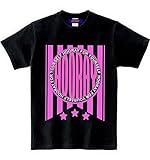 HOORAY(フーレイ) ダンス 衣装 ヒップホップ キッズサイズ スターロゴTシャツ 120 ブラック
