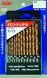スリーハンド(Three Hand) チタンコーティングドリル 13PC TI-13 101620