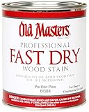 古いMasters 61504 Fast Dry内部木製ステイン、Puritan Pine ~ Quart
