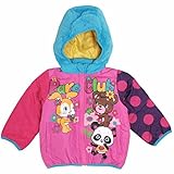 ジャンパー 女の子 ベビー パロクラブ 中綿入り フード付き 暖かコート アウター 防寒着 ピンク 95