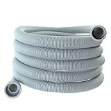 spares2go排水ホースExtra Long水パイプfor Indesit食器洗い機(4 m 29 mm & 22 mm接続)