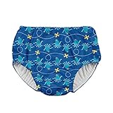 アイプレイ iplay オムツ機能付 水遊び用パンツ スイムダイパー スイミングパンツ 男の子 3T:3歳 Royal Blue Octopus