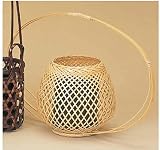 白竹おぼろ月 【サイズ】Ｗ３４×Ｄ８×Ｈ２１ｃｍ【素材】竹【生産国】日本 23-492-17
