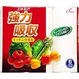 エルモア 強力吸収キッチンタオル 6ロール