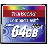 Transcend 400倍速CFカード 64GB TS64GCF400