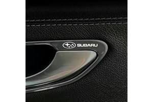 (CAI) スバル 車用ステッカーデカール 金属装飾ロゴバッジステッカー 汎用 防水 耐熱 カーインテリア装飾ア 車のステッカー (スバル, 5個)