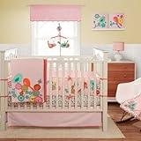 Modern Blossom 3 Piece Baby Crib Bedding Set by MiGi by Bananafish [並行輸入品]