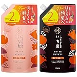 【セット買い】いち髪 【濃密W保湿ケア】 シャンプー 大容量 詰め替え用 660ml | ノンシリコン アミノ酸シャンプー ヘアケア ダメージケア メンズ レディース + いち髪 【濃密W保湿ケア】 コンディショナー 大容量 詰め替え用 660g | ヘアケア ダメージケア