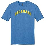 NCAAデラウェアFightin ' Blue HensアーチソフトスタイルTシャツ、ヘザーロイヤル、Large