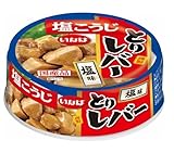 いなば食品 とりレバー 塩味 65g ×24缶