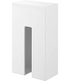 山崎実業(Yamazaki) マグネット 使い捨て手袋 ホルダー ホワイト W13.6×D8.1×H24.5cm タワー tower 浮かせる収納 収納ケース 1379