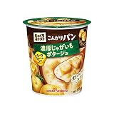 ポッカサッポロ じっくりコトコト こんがりパン 濃厚じゃがいもポタージュ カップスープ 6個（...
