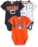 ボディスーツ 半袖 ベビー服 3着 6-12 Months