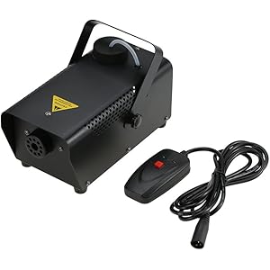 Tomshine スモークマシン フォグマシン 400W 煙霧機 ポータブル 有線リモコン付き 小型 ステージ/パーティー/ディスコ/クラブ/結婚式/ 舞台用/演出/劇場 /バー 舞台效果 煙の演出