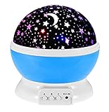 Reagle（リーグル）赤ちゃん用 プラネタリウム ぐっすり眠れる 満点の星空 おもちゃ 玩具 (ブルー)
