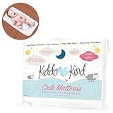 Kiddo Kindベビーベッドマットレスプロテクター – &ボーナスChanging Pad Liner – 100 %防水性ベビーベッドマットレスカバー
