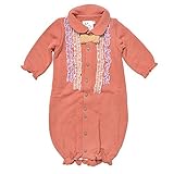 (ocean&ground) オーシャン＆グラウンド ベビー ドレス カバーオール 女の子 2way 50cm 60cm 新生児 3720402 ベビー 女の子 長袖 赤ちゃん ロンパース