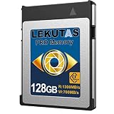 LEKUTAS 128GB CFexpress Type B メモリーカード R1300MB/s W660MB/s CFX xqdカード タイプB 8K RAW カメラ用 Nikon Z6/Z7/D6 Canon EOS-1DXMark III/EOS-R5 Panasonic S1/S1R DJI Ronin 4Dに対応