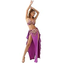 ベリーダンス　ベラ　Bella ゴールド　コスチューム　アクセサリー付き☆ ベリーダンス衣装】ゴージャスなゴールド！可愛らしさもある