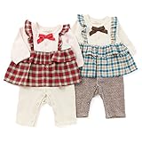 Biquette Club(ビケットクラブ) カバーオール (70～80cm) キムラタンの子供服 (10173-163) ブルー 80