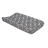 Trend Lab Changing Pad Cover, Zebra by Trend Lab [並行輸入品]