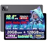 【G99 タブレット 10インチ】Hasskya M30Pro タブレット simフリー Helio G99 Tablet 10.4インチ android tablet 2K 解像度 4G通話/GPS搭載/顔認証 RAM20GB+ROM128GB 無線投影/BT5.2/OTG/FMラジオ/GMS/Widevine L1対応 7000mAh 440g軽量 日本語仕様書
