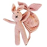 うさぎ＆ニット帽セット 新生児＆３-４か月〈Lollypops!!!オリジナル〉≪ 新生児 フォト ニューボーン フォト Newborn スタジオ 撮影 小物 衣装 ≫(ピンク,新生児サイズ) [並行