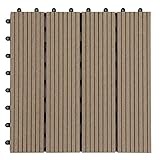 ジョイントタイル 並行溝付 ベージュ