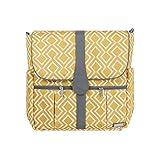 JJ Cole Backpack Diaper Bag, Citrine Lattice by JJ Cole