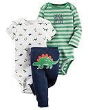 カーターズ Carter's ボディスーツ ＆ パンツ 3点セット 3-Piece Little Character Set 6M (61-67cm) [ベビー・デポ モスリン ウォッシュクロス入り]
