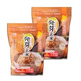 アイリスオーヤマ 発芽玄米 玄米 無洗米 国産 700グラム (x 2)