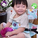 GOMAMA ベビーチェアベルト 椅子用　固定帯 椅子ベルト　ベビー用品 持ち運び便利　お子さまの安全を守る しっかりサポートで安心ベビーチェアベルト 6ヶ月から３歳まで　 (Style A, CAT
