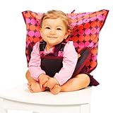 My Little Seat Travel Highchair - Pinky Buttons by My Little Seat [並行輸入品]